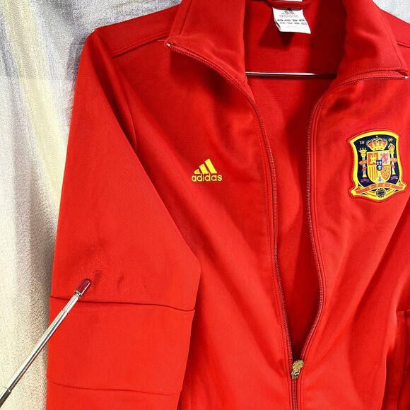 2010 SPAIN RFEF ADIDAS ESPAñA FIFA Jersey Jacket Size Medium - Picture 16 of 16